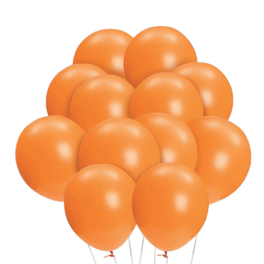 Orange Latex Balloons (144/package) 12¢ each